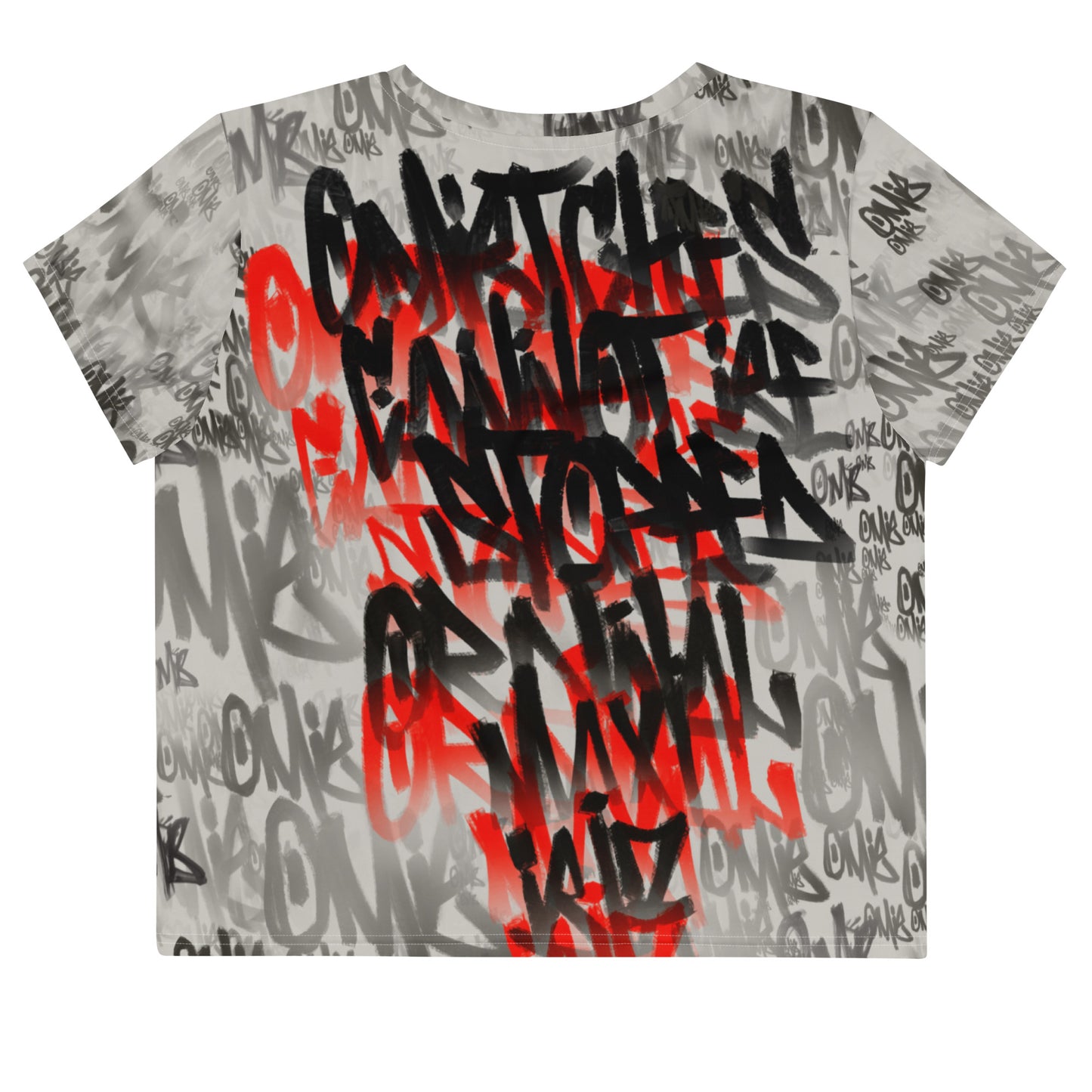 All-Over Print Crop Tee